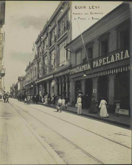 Manuel, F. (Frédéric) - Título: Rua Direita - 1906 